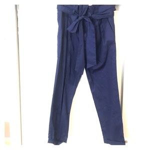 Navy Capri Pant
